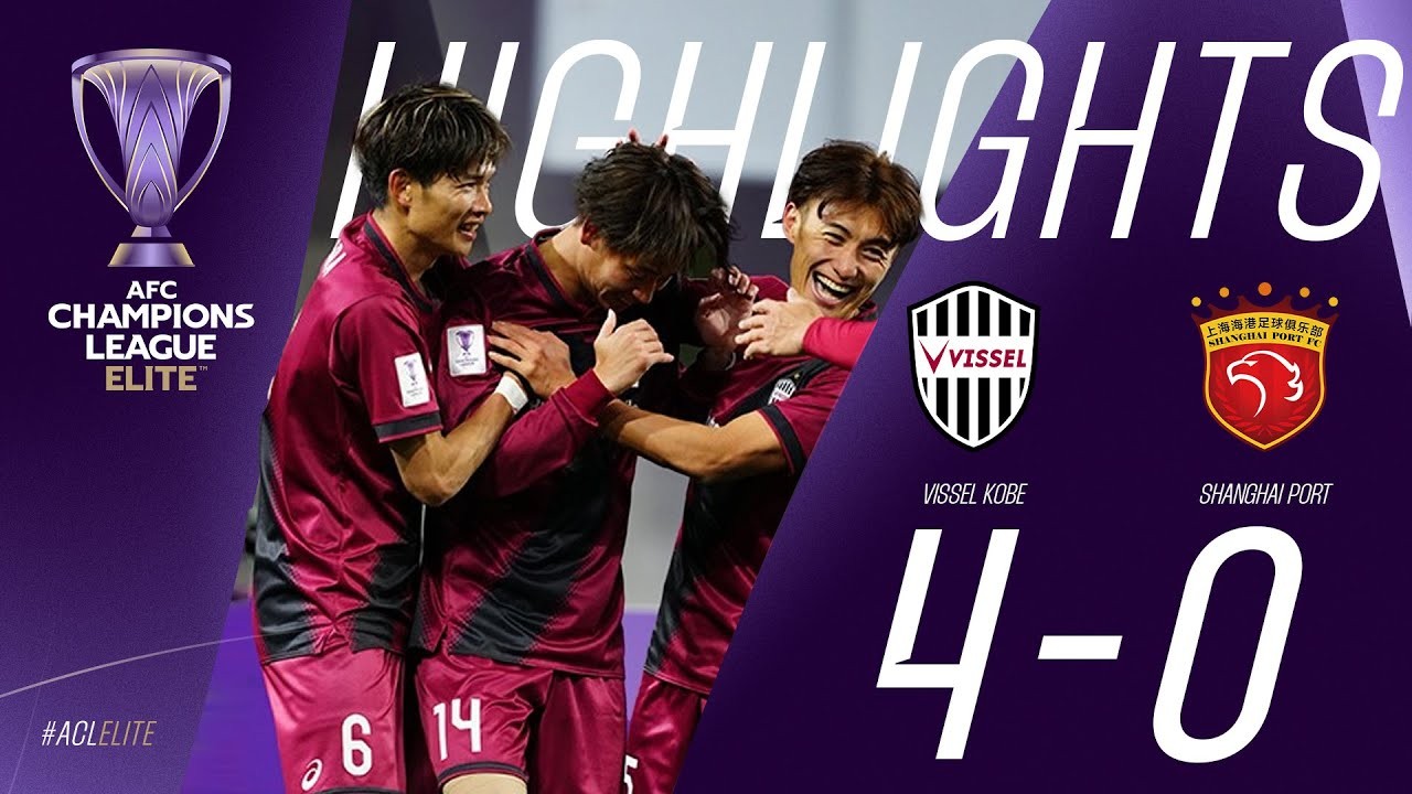 #ไฮไลท์ฟุตบอล [ วิสเซล โกเบ 4 - 0 เซี่ยงไฮ้ พอร์ท ] เอเอฟซี แชมเปี้ยนส์ลีก อีลิท 2025/12.2.68