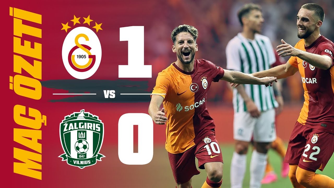 #ไฮไลท์ฟุตบอล [ กาลาตาซาราย 1 - 0 ซัลกิริส วิลนิอุส ] ยูฟ่า แชมเปี้ยนส์ ลีก รอบคัดเลือก 2023