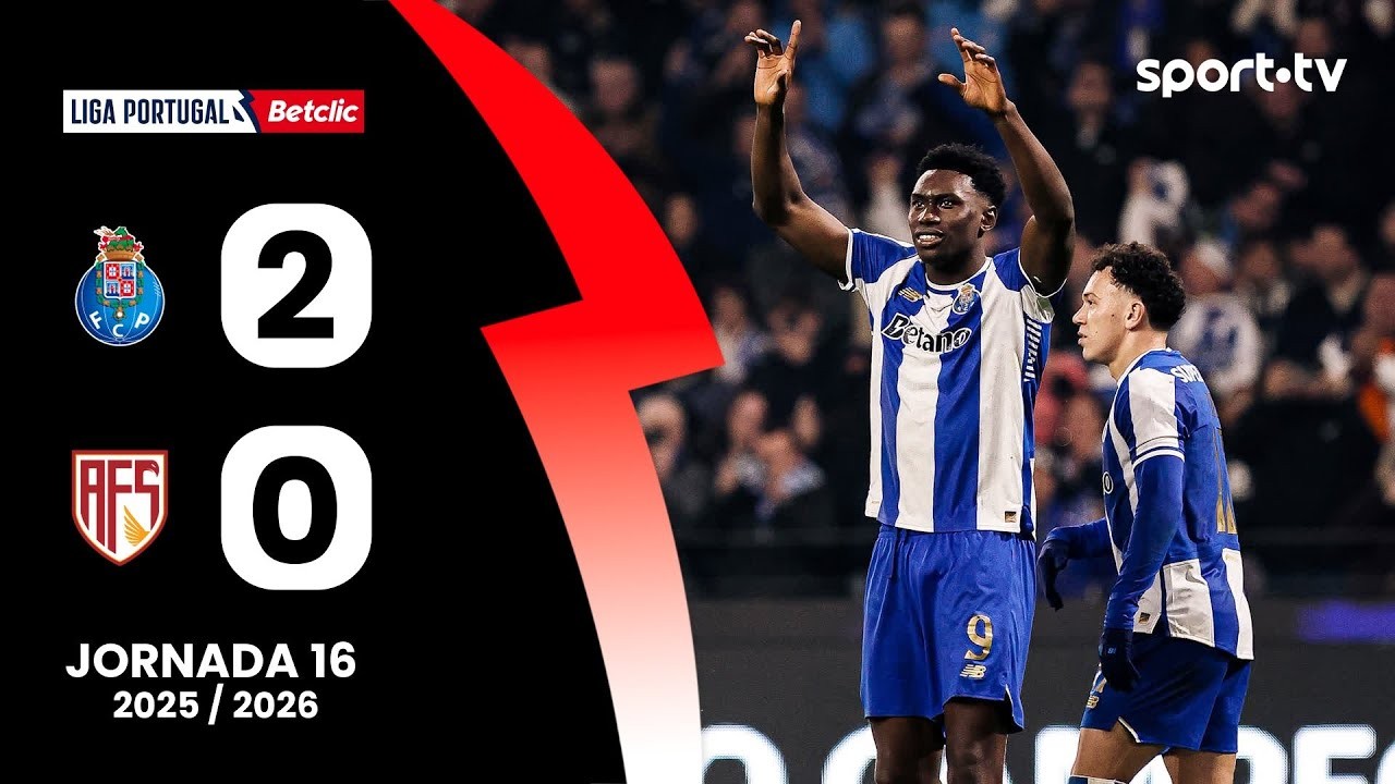 #ไฮไลท์ฟุตบอล [ เอฟซี ปอร์โต้ 2 - 0 เอวีเอส ฟูเตโบล เอสเอดี ] พรีไมร่า ลีก้า โปรตุเกส 2025/30.12.68